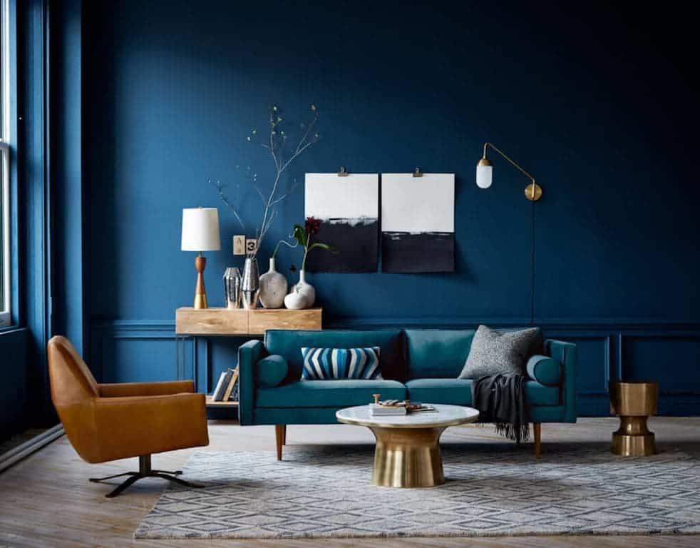 Azul vai ditar moda nos ambientes de interiores - Notibras